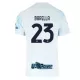 Inter Milan Barella 23 Fotbollströja Barn Borta 2025/26