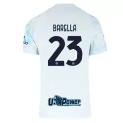 Inter Milan Barella 23 Fotbollströja Borta 2025/26 Inter Milan Barella 23 Fotbollströja Borta 2025/26
