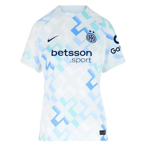 Inter Milan Fotbollströja Dam Borta 2025/26 Inter Milan Fotbollströja Dam Borta 2025/26