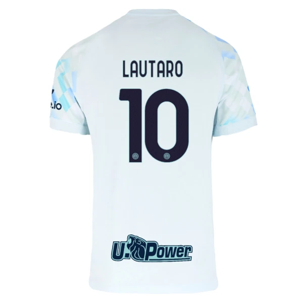 Inter Milan Lautaro Martinez 10 Fotbollströja Borta 2025/26 Inter Milan Lautaro Martinez 10 Fotbollströja Borta 2025/26