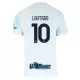 Inter Milan Lautaro Martinez 10 Fotbollströja Borta 2025/26 Inter Milan Lautaro Martinez 10 Fotbollströja Borta 2025/26