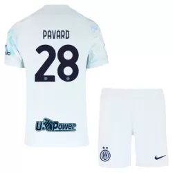 Inter Milan Pavard 28 Fotbollströja Barn Borta 2025/26 Inter Milan Pavard 28 Fotbollströja Barn Borta 2025/26