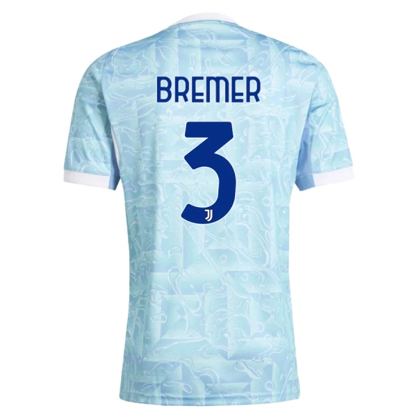 Juventus Bremer 3 Fotbollströja Borta 2025/26 Juventus Bremer 3 Fotbollströja Borta 2025/26