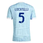 Juventus Locatelli 5 Fotbollströja Borta 2025/26