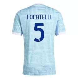 Juventus Locatelli 5 Fotbollströja Borta 2025/26 Juventus Locatelli 5 Fotbollströja Borta 2025/26