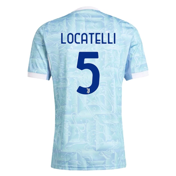 Juventus Locatelli 5 Fotbollströja Borta 2025/26 Juventus Locatelli 5 Fotbollströja Borta 2025/26