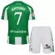 Real Betis Antony 7 Fotbollströja Barn Hemma 2025/26 Real Betis Antony 7 Fotbollströja Barn Hemma 2025/26