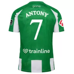 Real Betis Antony 7 Fotbollströja Hemma 2025/26 Real Betis Antony 7 Fotbollströja Hemma 2025/26