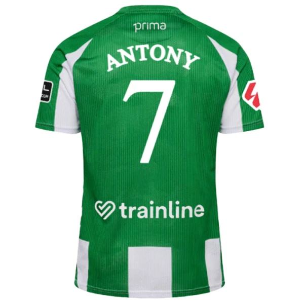 Real Betis Antony 7 Fotbollströja Hemma 2025/26