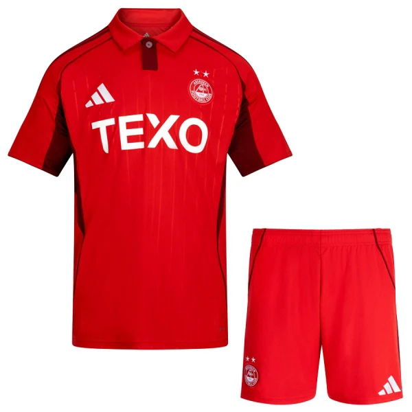 Aberdeen Fotbollströja Barn Hemma 2025/26 Aberdeen Fotbollströja Barn Hemma 2025/26