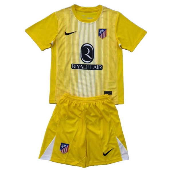 Atlético Madrid Målvakt Fotbollströja Barn 2025/26 Atlético Madrid Målvakt Fotbollströja Barn 2025/26