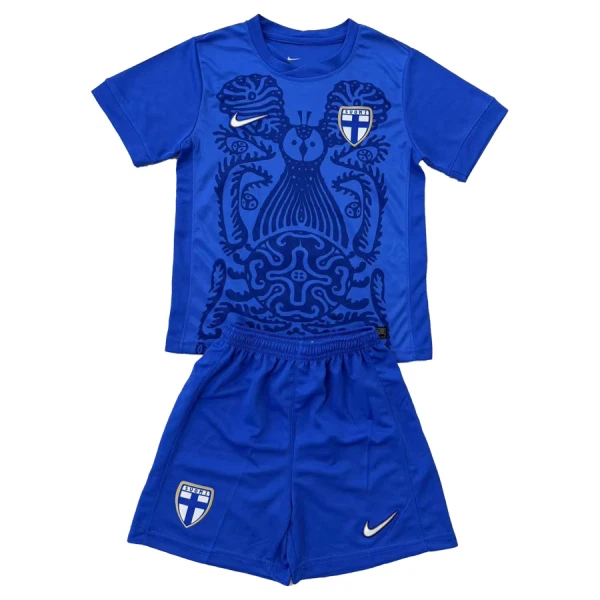Finland Fotbollströja Barn Hemma 2025 Finland Fotbollströja Barn Hemma 2025