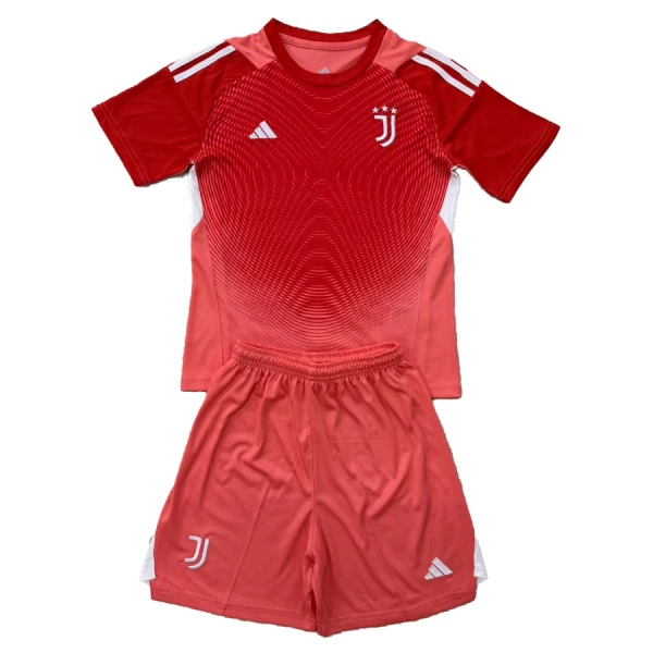 Juventus Målvakt Fotbollströja Barn 2025/26 Röd Juventus Målvakt Fotbollströja Barn 2025/26 Röd