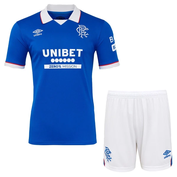Rangers Fotbollströja Barn Hemma 2025/26 Rangers Fotbollströja Barn Hemma 2025/26