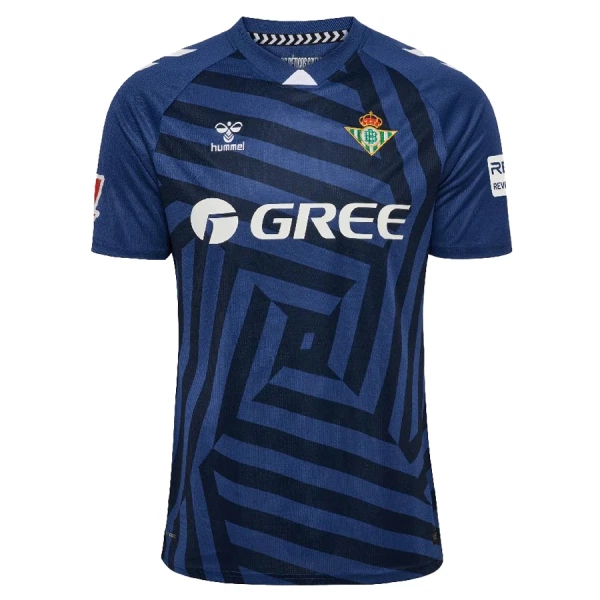 Real Betis Målvakt Fotbollströja 2025/26 Navy