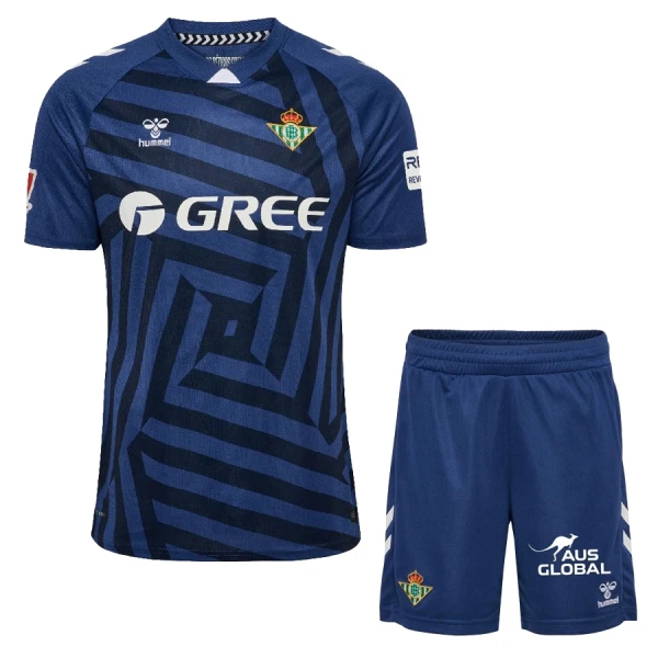 Real Betis Målvakt Fotbollströja Barn 2025/26 Navy