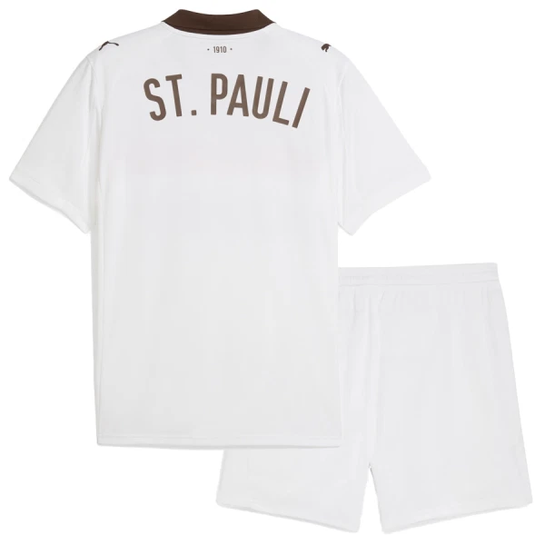 St Pauli Fotbollströja Barn Borta 2025/26