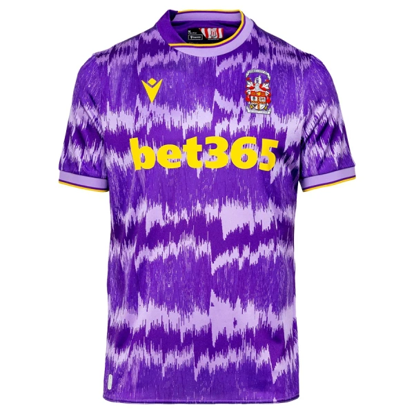 Stoke City Fotbollströja Borta 2025/26 Stoke City Fotbollströja Borta 2025/26