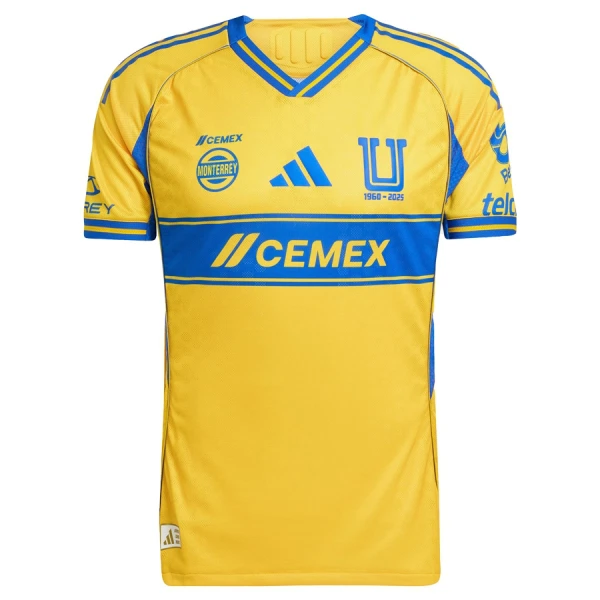 Tigres UANL Fotbollströja Hemma 2025/26 Tigres UANL Fotbollströja Hemma 2025/26