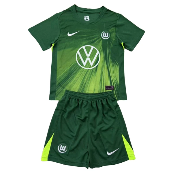 VfL Wolfsburg Fotbollströja Barn Hemma 2025/26 VfL Wolfsburg Fotbollströja Barn Hemma 2025/26