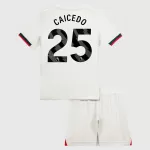 Chelsea Caicedo 25 Fotbollströja Barn Borta 2025/26