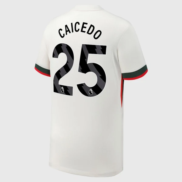 Chelsea Caicedo 25 Fotbollströja Borta 2025/26