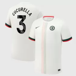Chelsea Cucurella 3 Fotbollströja Borta 2025/26 Chelsea Cucurella 3 Fotbollströja Borta 2025/26