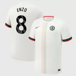 Chelsea Enzo 8 Fotbollströja Borta 2025/26 Chelsea Enzo 8 Fotbollströja Borta 2025/26