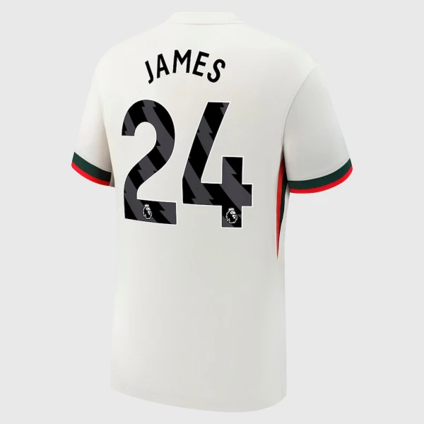 Chelsea James 24 Fotbollströja Borta 2025/26