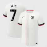 Chelsea Pedro Neto 7 Fotbollströja Borta 2025/26