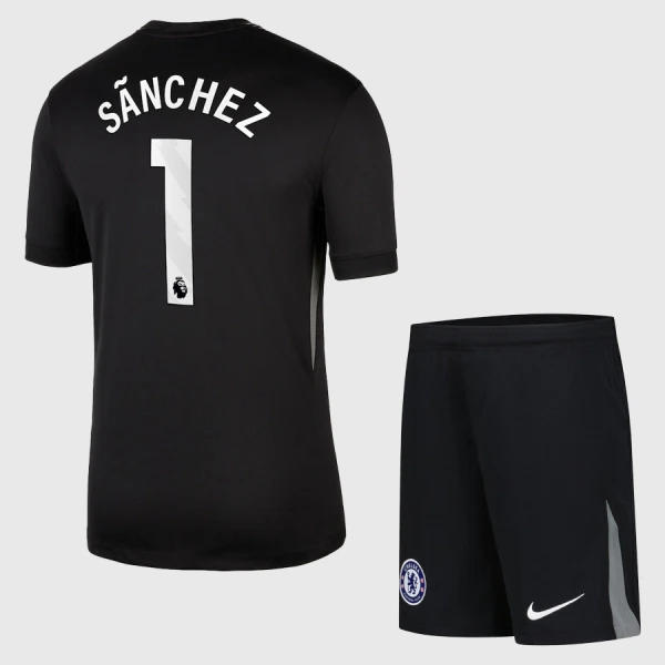 Chelsea Sanchez 1 Målvakt Fotbollströja Barn 2025/26 Chelsea Sanchez 1 Målvakt Fotbollströja Barn 2025/26