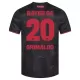 Bayer Leverkusen Alejandro Grimaldo 20 Fotbollströja Hemma 2025/26 Bayer Leverkusen Alejandro Grimaldo 20 Fotbollströja Hemma 2025/26