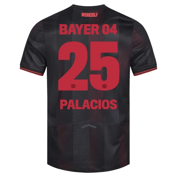 Bayer Leverkusen Exequiel Palacios 25 Fotbollströja Hemma 2025/26 Bayer Leverkusen Exequiel Palacios 25 Fotbollströja Hemma 2025/26