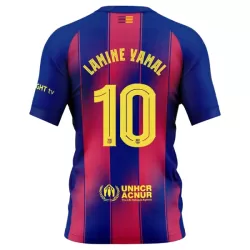 FC Barcelona Lamine Yamal 10 Fotbollströja Hemma 2025/26