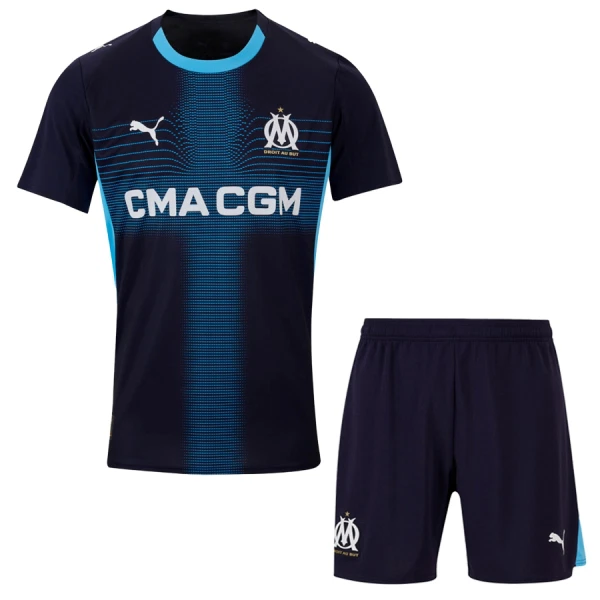 Olympique Marseille Fotbollströja Barn Borta 2025/26