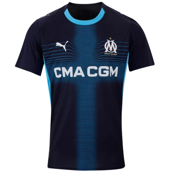 Olympique Marseille Fotbollströja Borta 2025/26 Olympique Marseille Fotbollströja Borta 2025/26