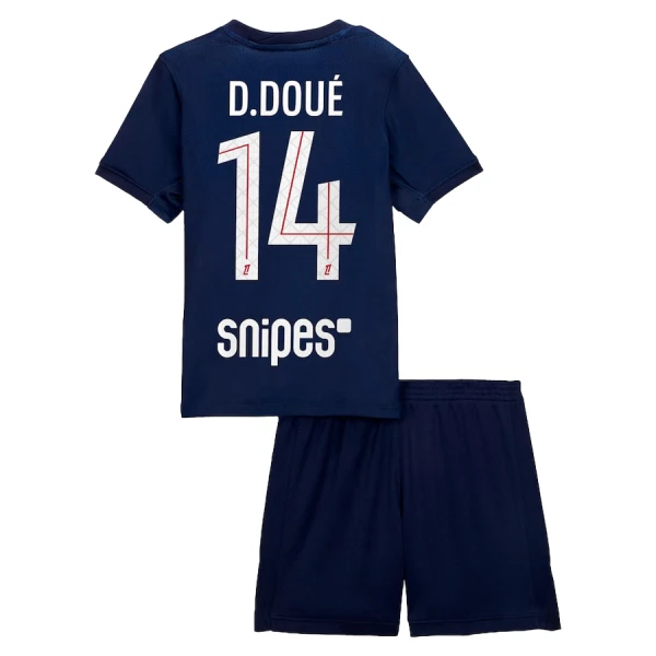 Paris Saint-Germain Desire Doue 14 Fotbollströja Barn Hemma 2025/26 Paris Saint-Germain Desire Doue 14 Fotbollströja Barn Hemma 2025/26