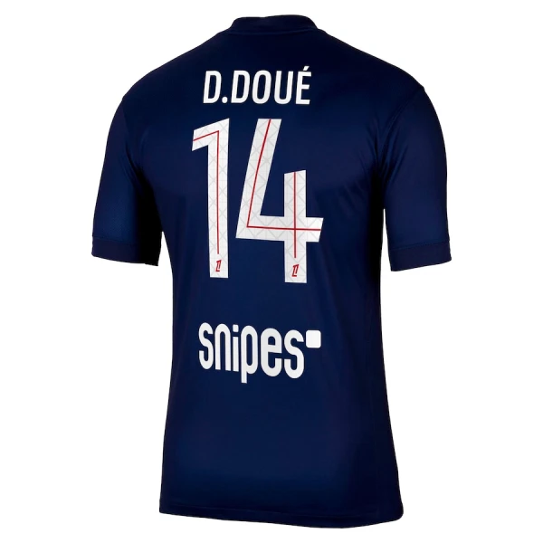 Paris Saint-Germain Desire Doue 14 Fotbollströja Hemma 2025/26