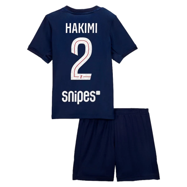 Paris Saint-Germain Hakimi 2 Fotbollströja Barn Hemma 2025/26 Paris Saint-Germain Hakimi 2 Fotbollströja Barn Hemma 2025/26