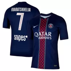 Paris Saint-Germain Kvaratskhelia 7 Fotbollströja Hemma 2025/26 Paris Saint-Germain Kvaratskhelia 7 Fotbollströja Hemma 2025/26