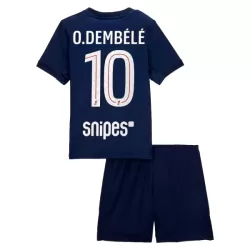 Paris Saint-Germain O. Dembele 10 Fotbollströja Barn Hemma 2025/26 Paris Saint-Germain O. Dembele 10 Fotbollströja Barn Hemma 2025/26