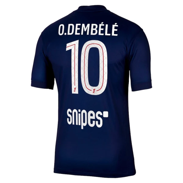 Paris Saint-Germain O. Dembele 10 Fotbollströja Hemma 2025/26