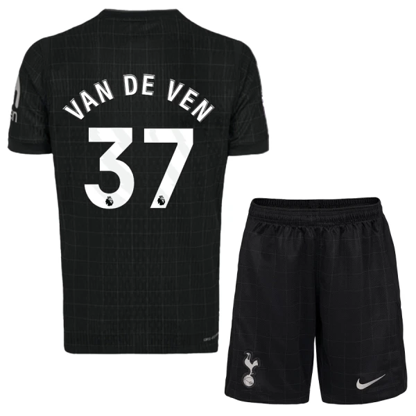 Tottenham Hotspur Van De Ven 37 Fotbollströja Barn Borta 2025/26 Tottenham Hotspur Van De Ven 37 Fotbollströja Barn Borta 2025/26