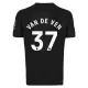 Tottenham Hotspur Van De Ven 37 Fotbollströja Borta 2025/26 Tottenham Hotspur Van De Ven 37 Fotbollströja Borta 2025/26