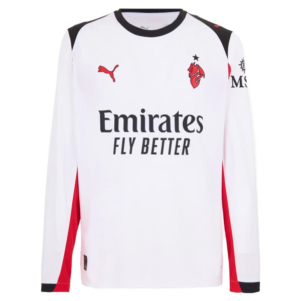 AC Milan Fotbollströja Borta 2025/26 Långärmad AC Milan Fotbollströja Borta 2025/26 Långärmad