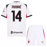 AC Milan Modrić 14 Fotbollströja Barn Borta 2025/26