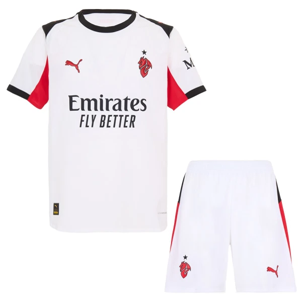 AC Milan Modrić 14 Fotbollströja Barn Borta 2025/26