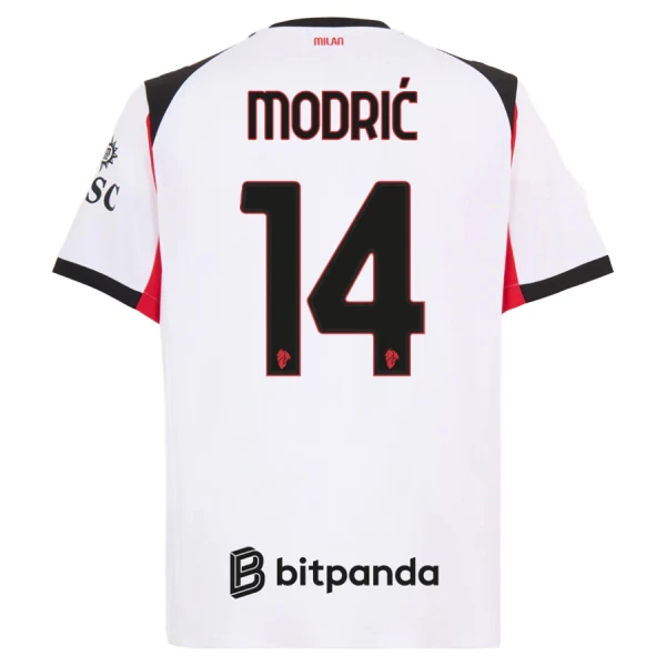 AC Milan Modrić 14 Fotbollströja Borta 2025/26 AC Milan Modrić 14 Fotbollströja Borta 2025/26