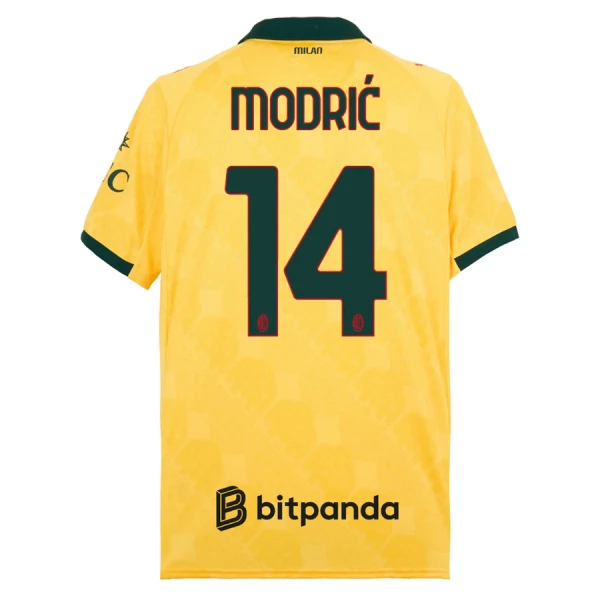 AC Milan Modrić 14 Fotbollströja Tredje 2025/26 AC Milan Modrić 14 Fotbollströja Tredje 2025/26