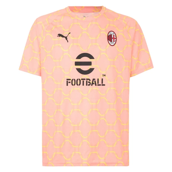 AC Milan Pre-Match Fotbollströja 2025/26 Rosa AC Milan Pre-Match Fotbollströja 2025/26 Rosa